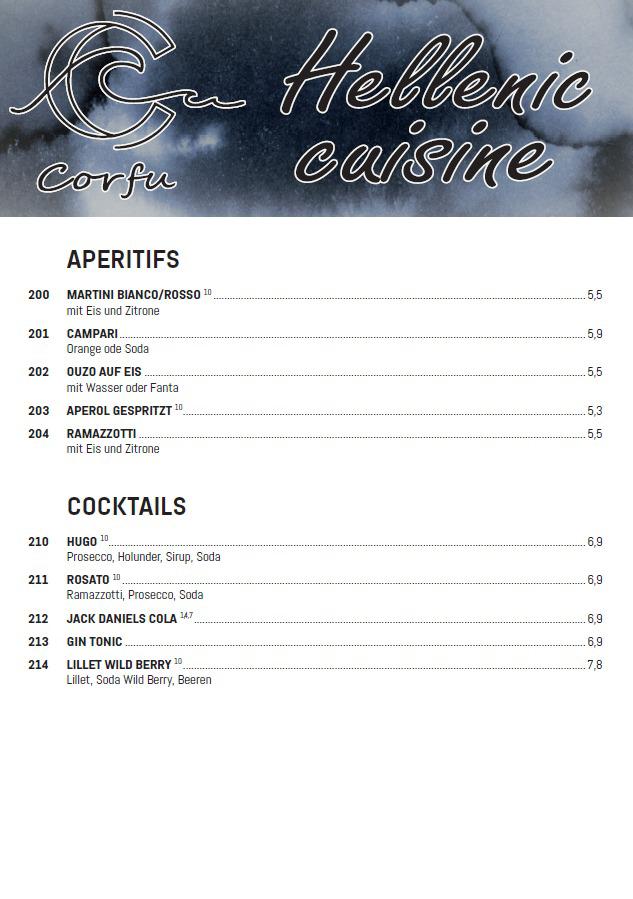 Aperitifs