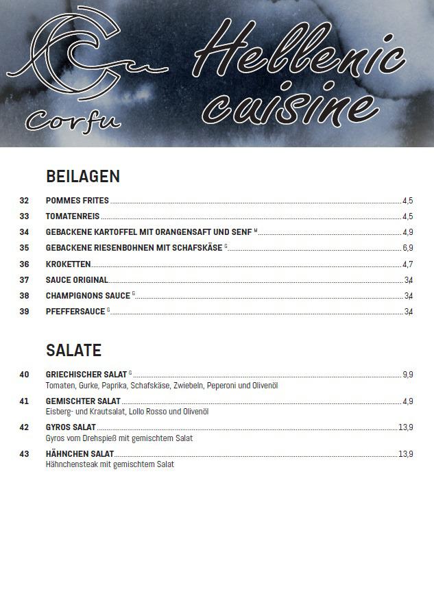 Beilagen, Salate