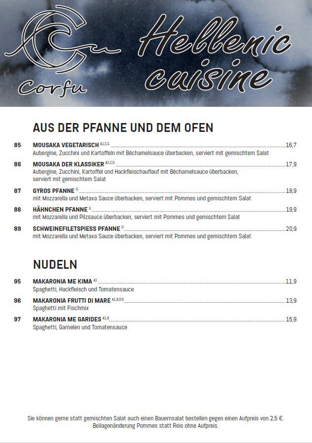 Pfanne, Ofen, Nudeln